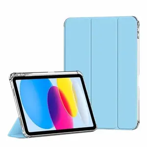 CRYSTAL FLIP COVER COMPATIBLE UNTUK INFINIX XPAD 20 PRO / XPAD 20 / XPAD 11 FOLDING STAND ADA TEMPAT PENCIL Case Silikon