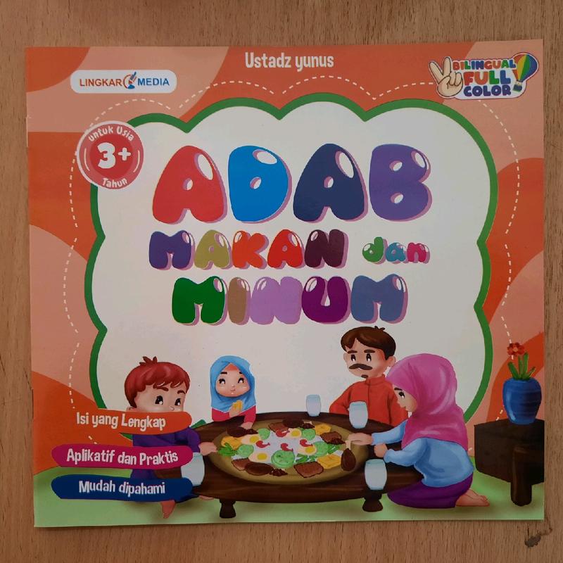 Isi 6 Buku - Seri Adab Anak Muslim - LM 1