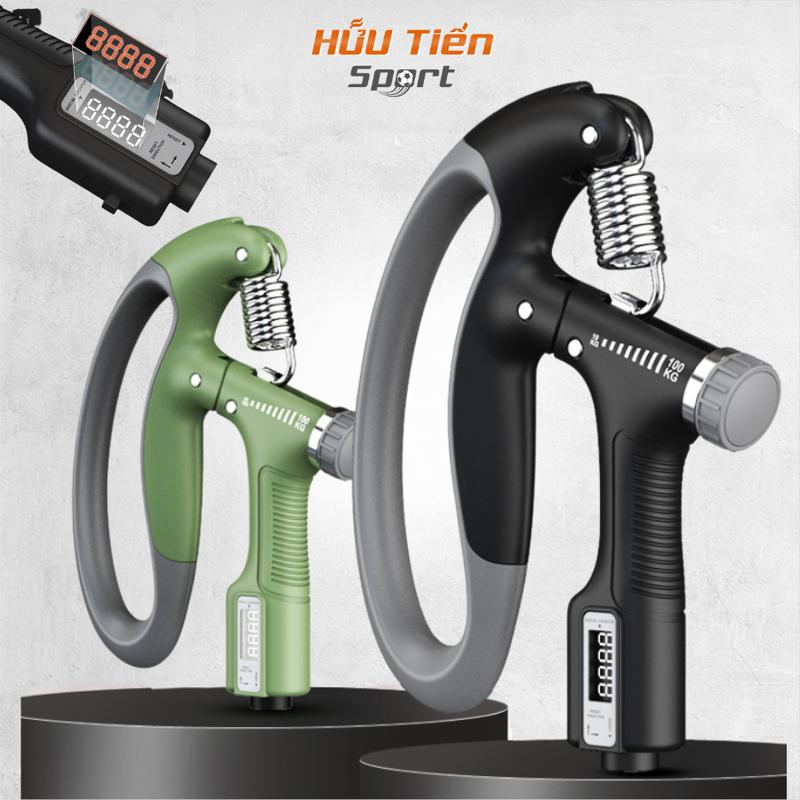 Kìm Bóp Tay, Dụng Cụ Tập Gym Tại Nhà Điều Chỉnh Lực Có Đếm 10-100kg Tập Tay Tập Thể Dục Tập Cơ Tay