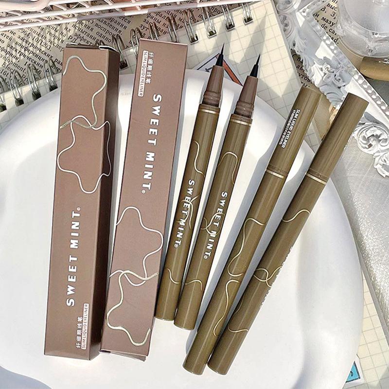 Product Introduction of Sweet Mint Colour Liquid Eyeliner Pencil - Black, Brown, White - Long Lasting & Waterproof - Eye Makeup#EyelinerPencil #LongLasting #Waterproof #EyeMakeup #ColorfulEyeliner #LiquidEyeliner 18