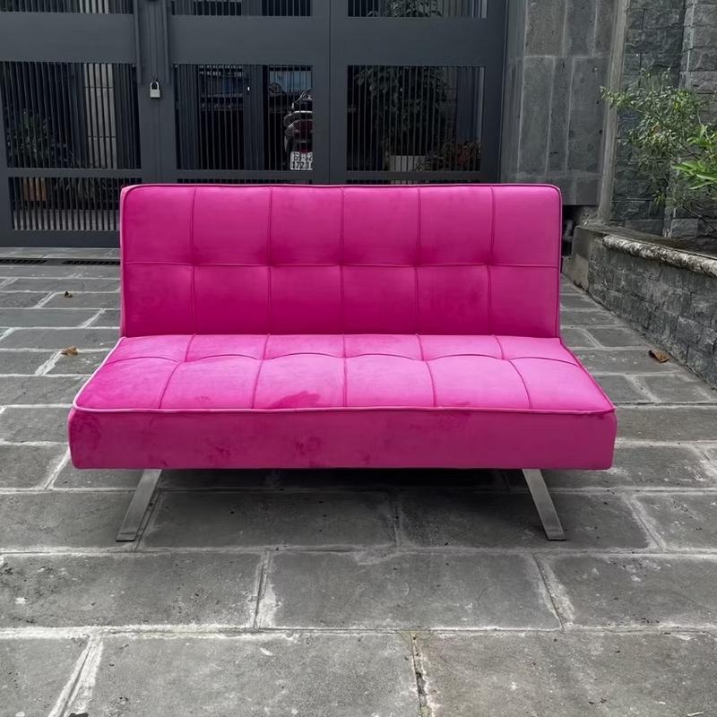 Product Introduction of Ghế Sofa Mini 3 Trong 1 Dài 1m2 [Giao Hàng Miễn Phí] - Sofa Giường Nằm Gấp Gọn Vải Nhung - Nỉ - Da sofa nệm  gấp ghế  sofa combo 19