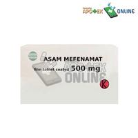 Gambar ASAM MEFENAMAT 500 MG 100 TABLET dari Apotek Yasfi Babelan Kab. Bekasi 1 Tokopedia