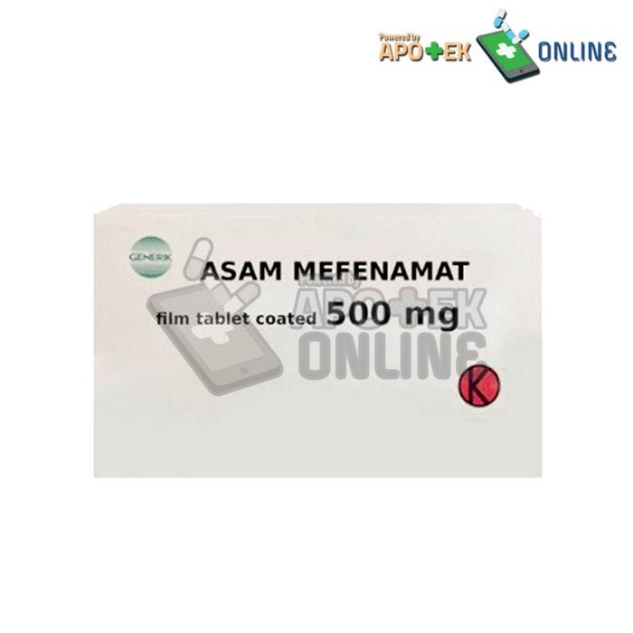 Gambar ASAM MEFENAMAT 500 MG 100 TABLET dari Apotek Yasfi Babelan Kab. Bekasi Tokopedia