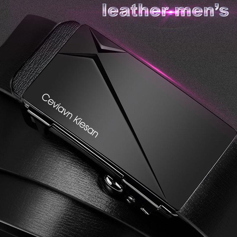  thắt lưng nam doanh nhân phong cách hàn khóa mạ điện dây rộng 3.3cm dài 125cm 