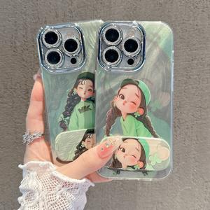 เข้ากันได้กับเคสโทรศัพท์ Apple Samsung iPhone 16 15 14 13 12 11 promax เคสโทรศัพท์เลนส์รวมทุกอย่าง HX064YSJK&065+