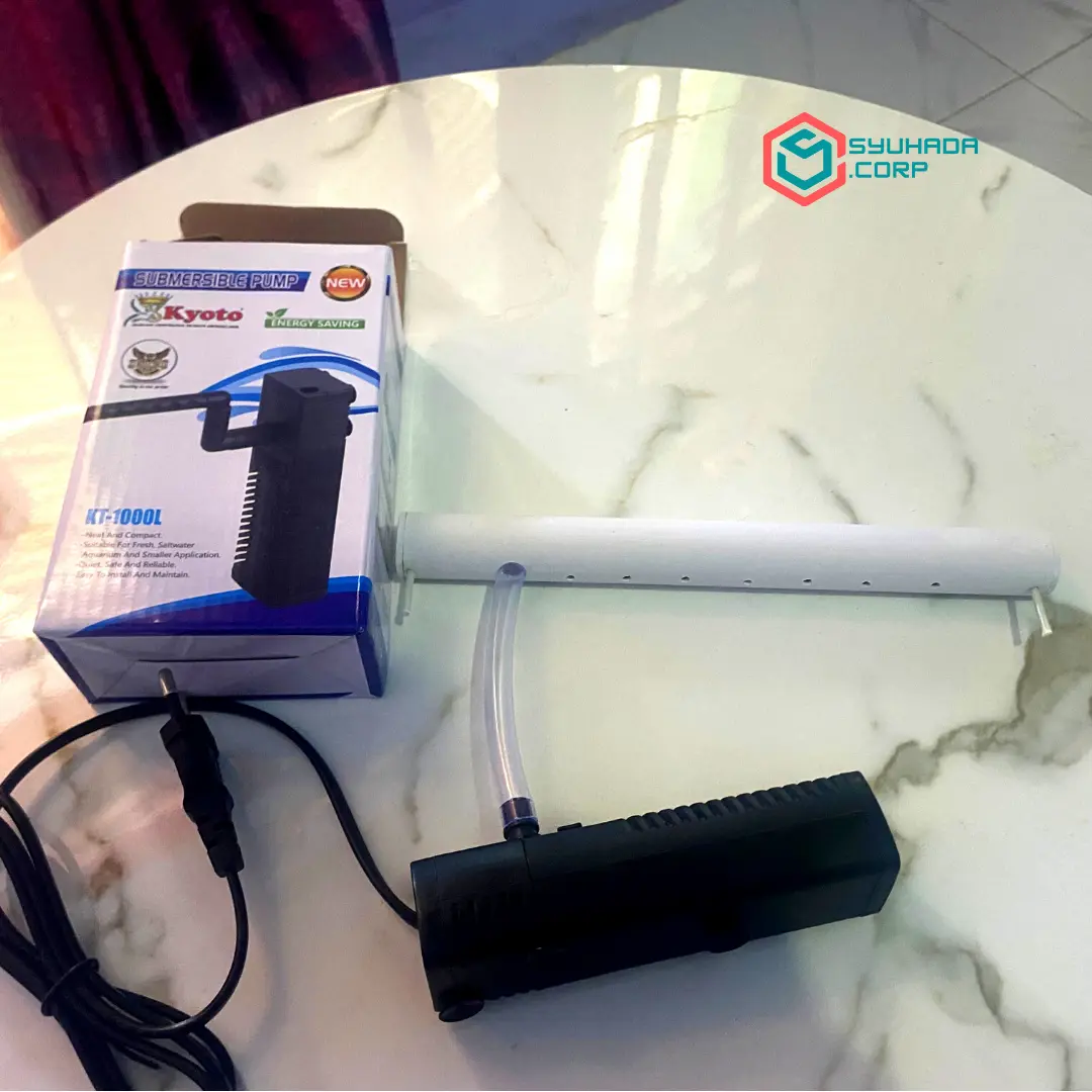 MESIN FILTER SIRKULASI OXYGN AIR MANCUR ADA SARINGAN BUSA DALAM MESIN AQUARIUM