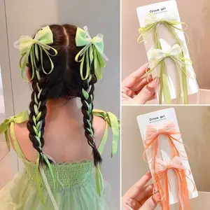 JEPITAN ANAK HAIR CLIP AKSESORIS RAMBUT ANAK CEWEK 2 PC PITA KEPANG