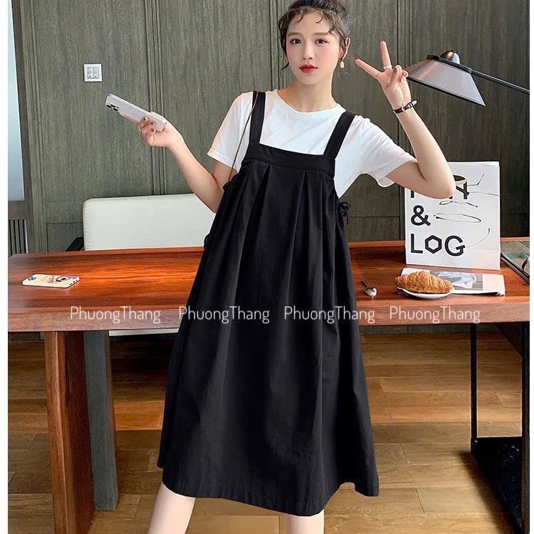 Set đầm bầu kèm áo thời trang công sở Tm20254