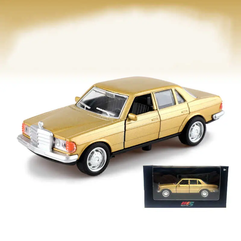 1:36 Alloy Pull-Back Classic Car Toy Double Door Opening Model Vehicle Game Decoration Gift for Kids Boys Collectors