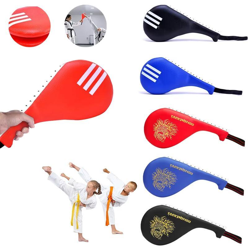Taekwondo Foot PU Karate Kick Pad with Grip Bo Training Hand - TikTok ...