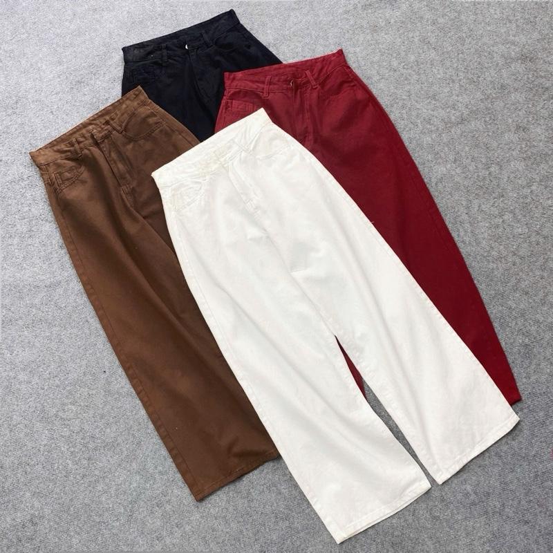 Quần kaki bigsize  tổng hợp ngắn dài  Quần suông Bigsize(q527/q533/q535/q536/q539/q540/q512/q531) kaki ống đứng tôn dáng dành cho nữ chubby từ (50-92kg) QUẦN DÀI