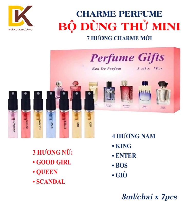 Product Introduction of CHARRME PERFUME Bộ TEST 7 Mùi hương 3 nữ 4 Nam [xit thom] 12