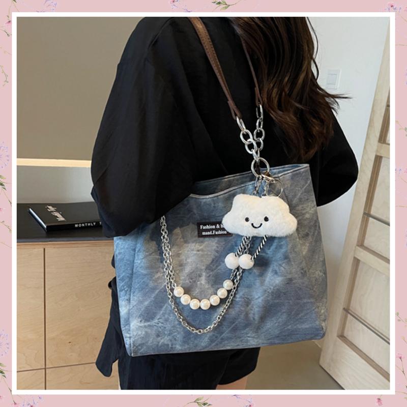 Product Introduction of ( TẶNG CHAMRM) Túi xách nữ công sở túi đeo vai thời trang da loang K242 Tote Chữ Nhật Bag 11