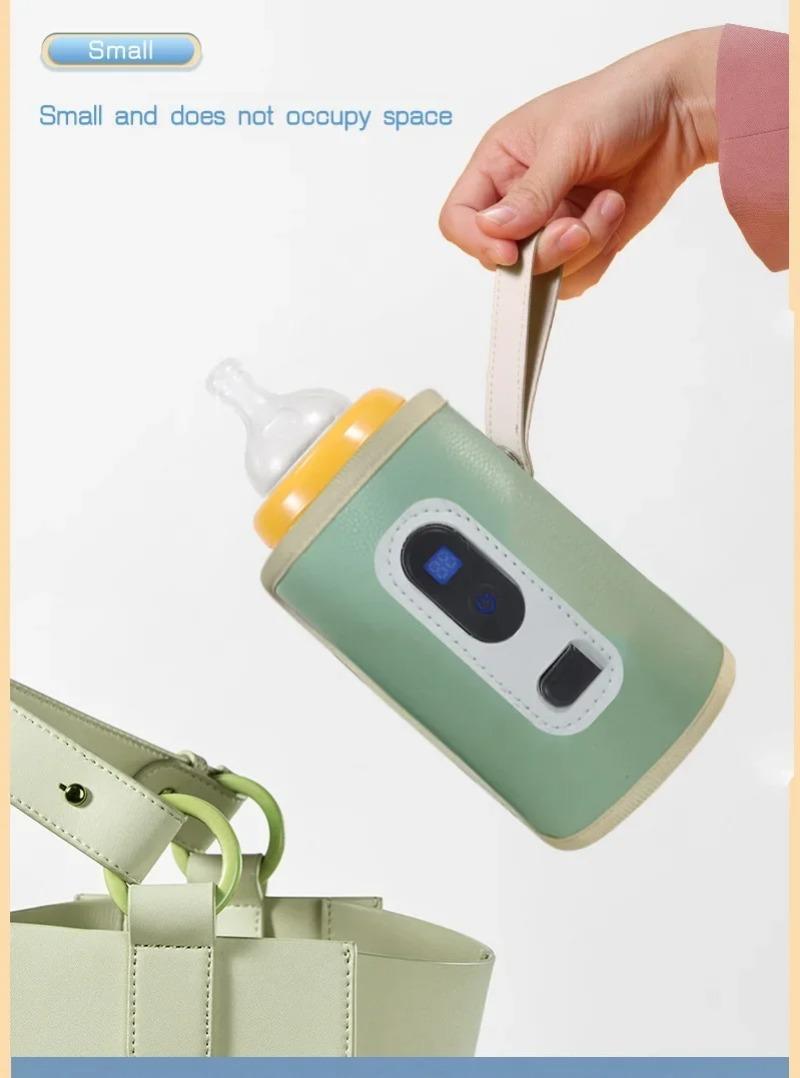 Product Introduction of Universal Baby Milk Warmer Digital Display Baby Bag USB Nursing Bottle Heater Portable Baby Bottle Warmer Thermal Bag for Travel 28