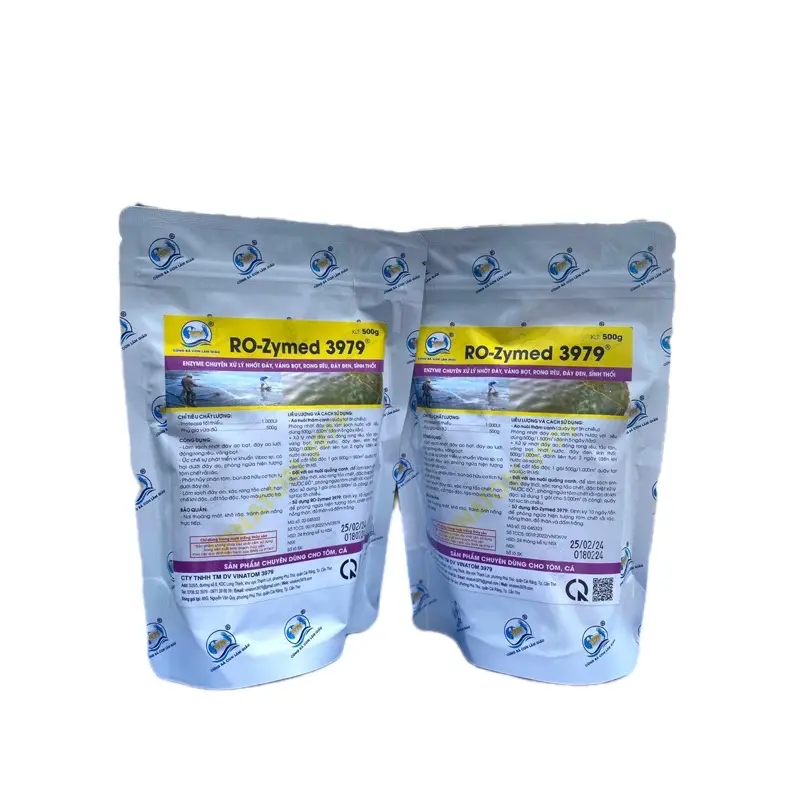 ￼Ro-Zymed 3979 500G Nhớt Đáy, Váng Bọt, Đáy Đen, Rong Rêu, Sình Thối