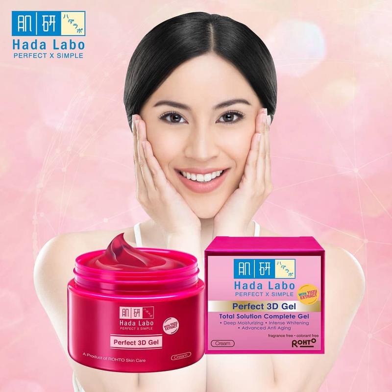 Hada Labo 3D Gel Perfect Moisturizing Whitening Anti Aging 0