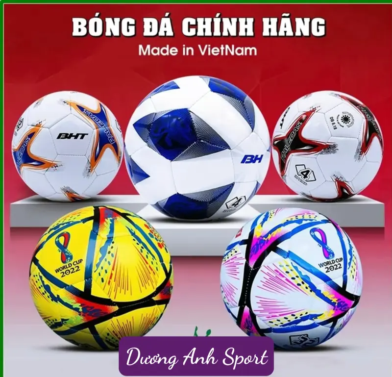 Qủa Bóng đá số 3,4&5 TẶNG kim+lưới Trái banh Da ngoại hạng Fish Cao Su 0