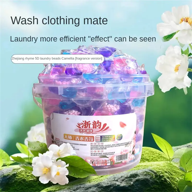 Hạt Chất Tẩy Rửa Giặt, 5 Trong 1, Hương Thơm Lâu Dài, Chất Tẩy Rửa Tay, 140 Chiếc, Hạt Chất Tẩy Rửa Giặt Làm Sạch Nước Rửa Chén Làm Sạch Nước Rửa Chén 1
