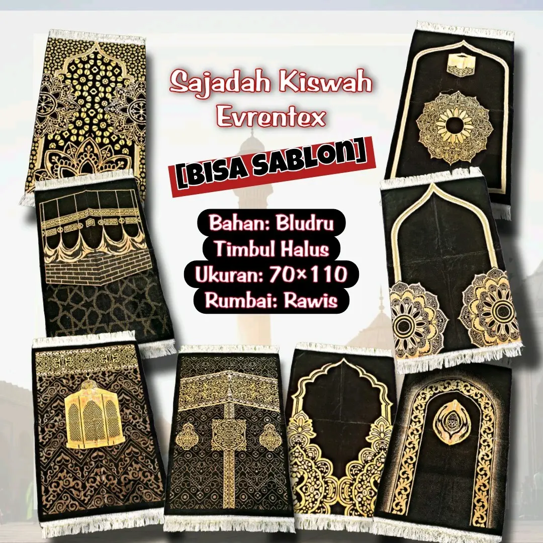 Sajadah Nurtex Kishwah Bludru