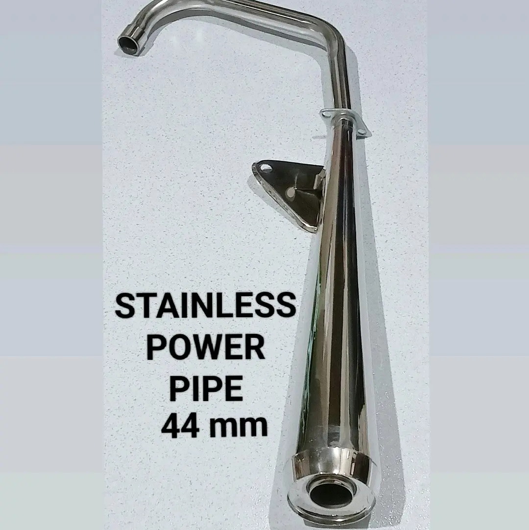 #POWER PIPE 44MM TIP For Different Motorcycles Models - STAINLESS ...