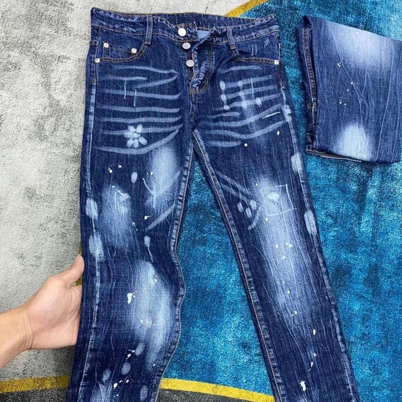 Quần jean nam boy phố cao cấp họa tiết rách xướt chất bò co dãn mẫu HOT Menswear