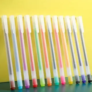 0.5mm color neutral note book accounting student pen carbon pen needle tube