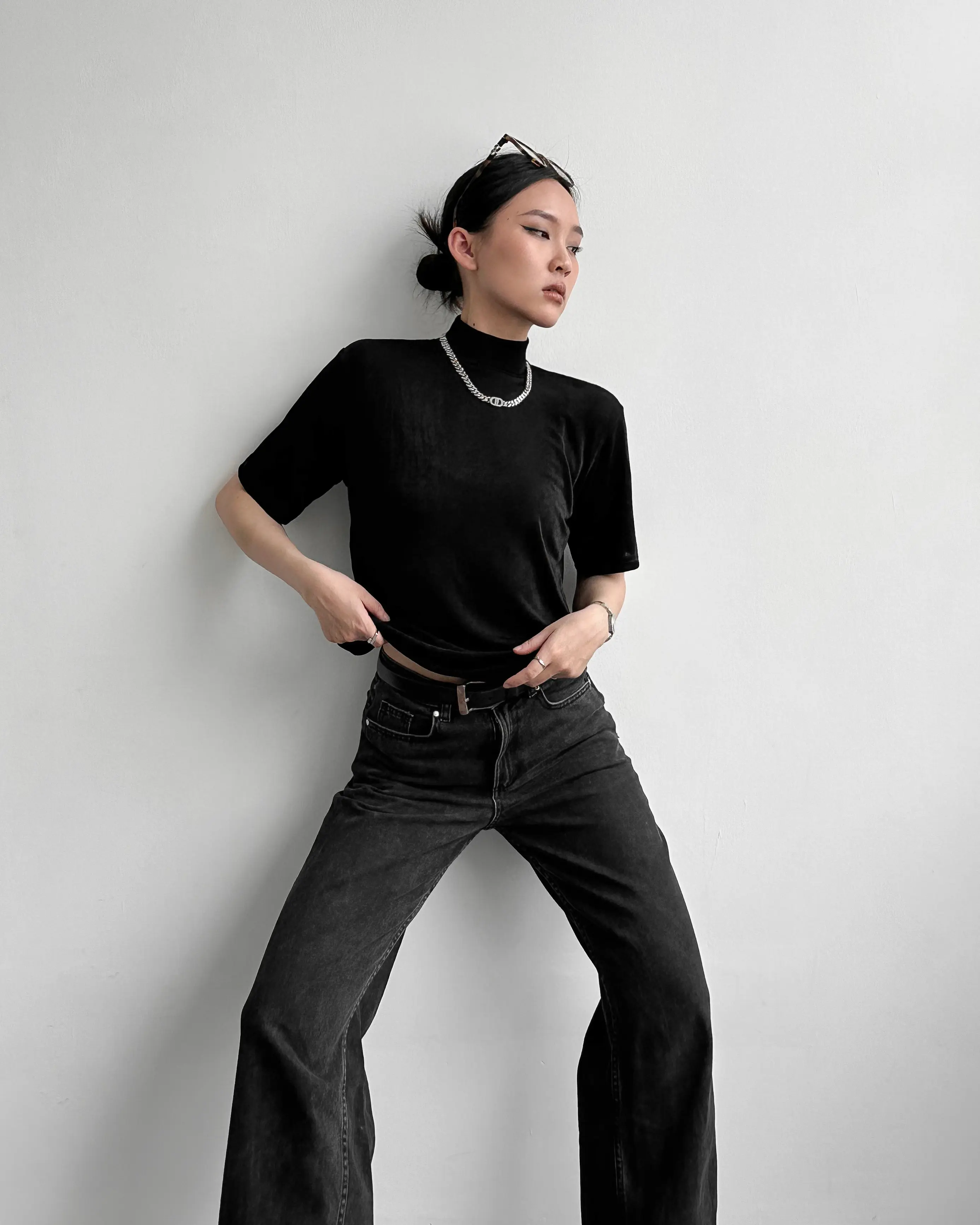 HIGHCHIC - AMOUR TEE - ÁO THUN TUYET LANH UNISEX ITEM Menswear Top Nữ Women