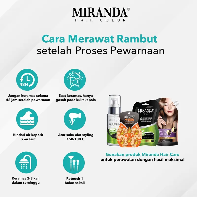 Miranda Hair Color 30ml (isi 3 pcs) 4