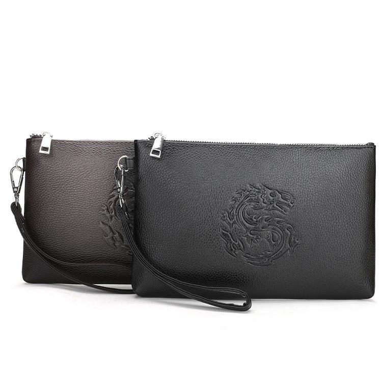 Product Introduction of Zipper Men's Bag One Size Clutch PU 2
