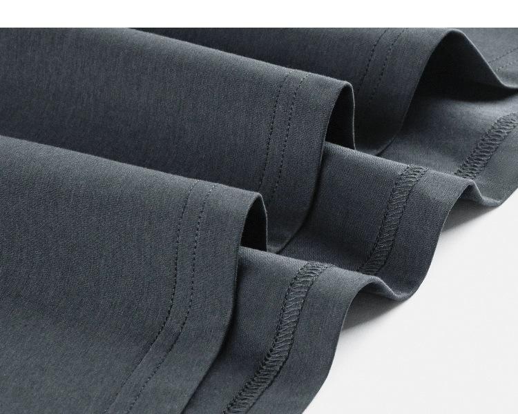 Product Introduction of Áo Vest Nam Dáng Rộng Màu Trơn 1 Mảnh Menswear Cổ Tròn 5
