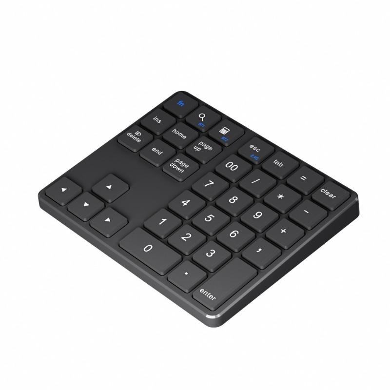 Product Introduction of Bàn phím số, Bàn phím số K35, Không dây 2.4Ghz và Bluetooth, Có Thể Sạc Lại USB C, Tương thích với IOS, Android và Windows, Bàn phím kỹ thuật số 4