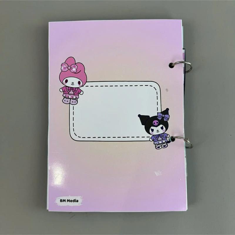 Đồ Chơi Bóc Dán Búp Bê - Game Book my melody & Kuromi House - Học Liệu Bóc Dán Thủ Công Kuromi- Trò chơi thủ công 6