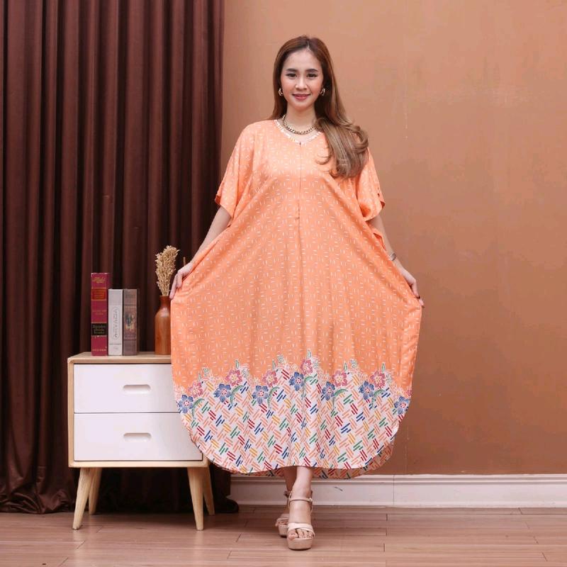 Daster Lowo Namira Soft Ld 140 | Daster Rayon Bunga 4