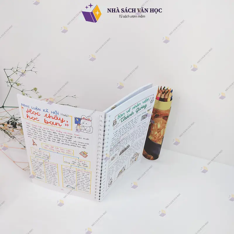 Sổ Tay Takenote Văn 6 Chân Trời - Tổng Hợp Kiến Thức Môn Văn Lớp 6 - Phiên Bản Mới Nhất- Khổ Giấy A5 6