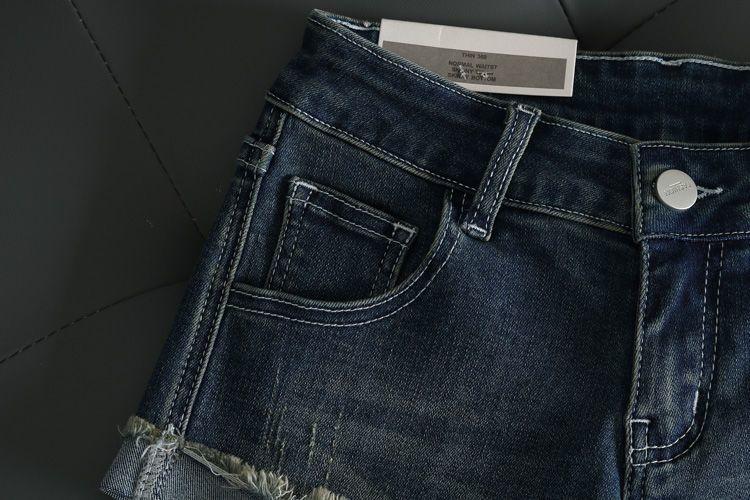 Product Introduction of Quần Short Denim Siêu Nhỏ Phong Cách Cổ Điển Mỹ Dành Cho Nữ, Mùa Hè, Phong Cách Instagram, Cạp Thấp, Quần Bó Co Giãn, Mỏng Và Cong, Quần Hot, Cô Gái Nóng Bỏng Pants Jean 5