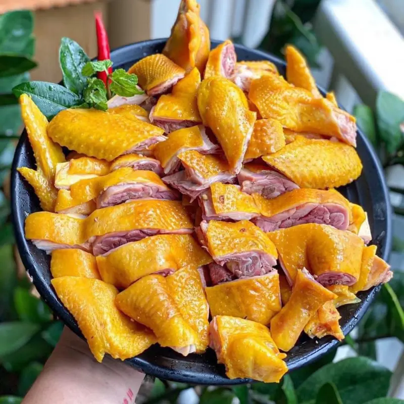 GÀ Ủ MUỐI NHÀ LÀM - 1 CON 1,2-1,4kg - TƯƠI NGON ĐẢM BẢO - NÓI KHÔNG VỚI GÀ ĐÔNG LẠNH Thức Ăn 8