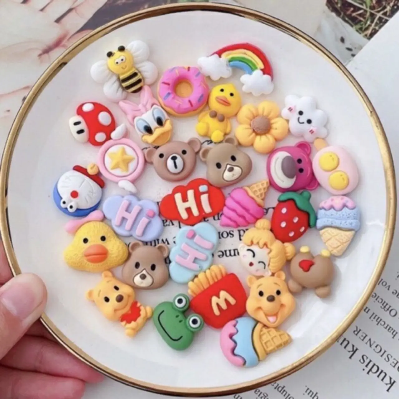 STICKER 3D và 2D Siêu Cute - Dùng Trang Trí Ly, Bình,Phụ KIện ... Diy