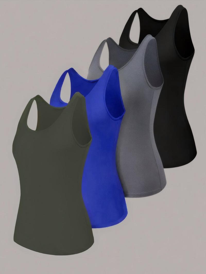 Product Introduction of Women's Solid Color  Tank Top, Casual Sleeveless Top for Daily Wear, Ladies Clothes for All Seasons 1