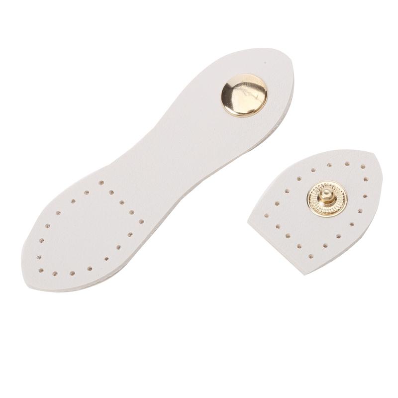 Product Introduction of Bag Accessories 9Cm White Shoulder Strap Buckle Diy Bag Specific Pu Buckle Bag Straps <Hold U Beauty> 11