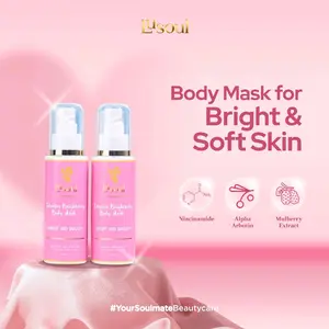 LUSOUL INTENSIVE BRIGHTENING BODY MASK Mencerahkan Masker Niacinamide