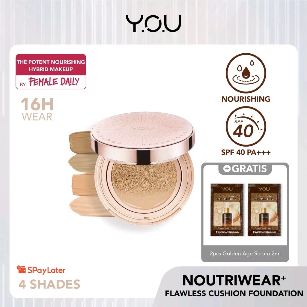 YOU Noutriwear+ Flawless Cushion Foundation