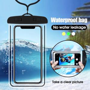 Waterproof Phone Pouch Bag with Lanyard For 5.8-6.8 inch Mobile Phones Case Handphone Case