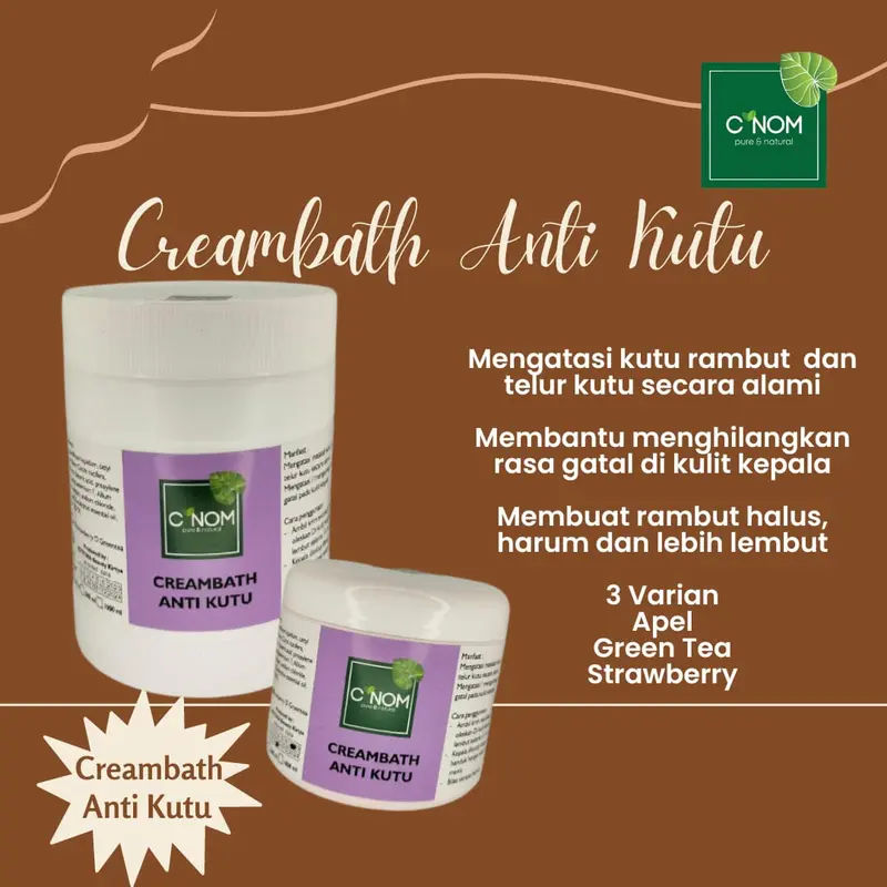 Creambath Kutu anak-anak dan dewasa 250gr Gatal Merah 2