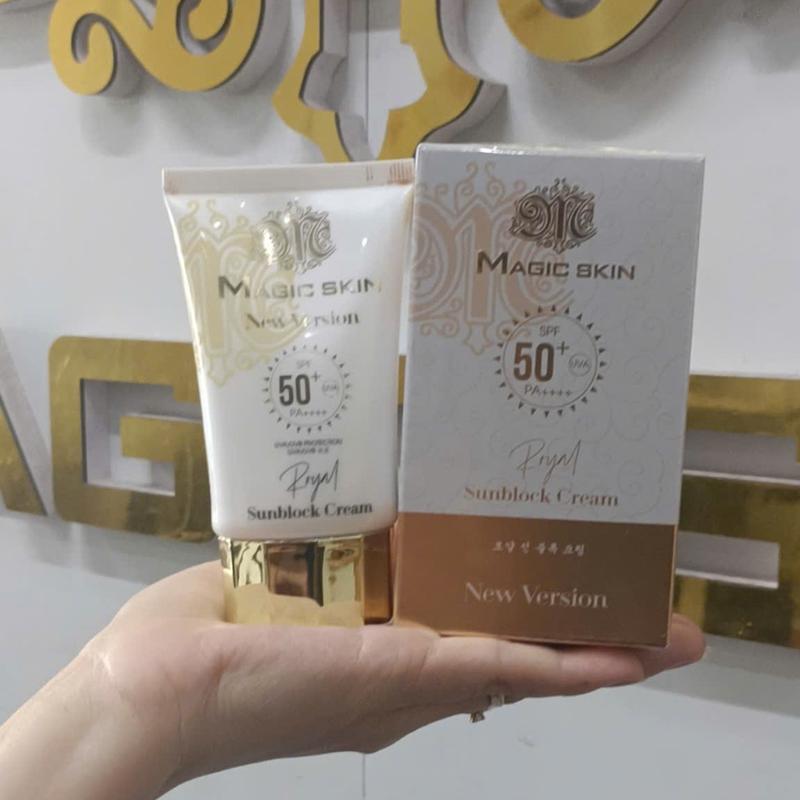 Kem chống nắng thảo dược magic skin size 50ml