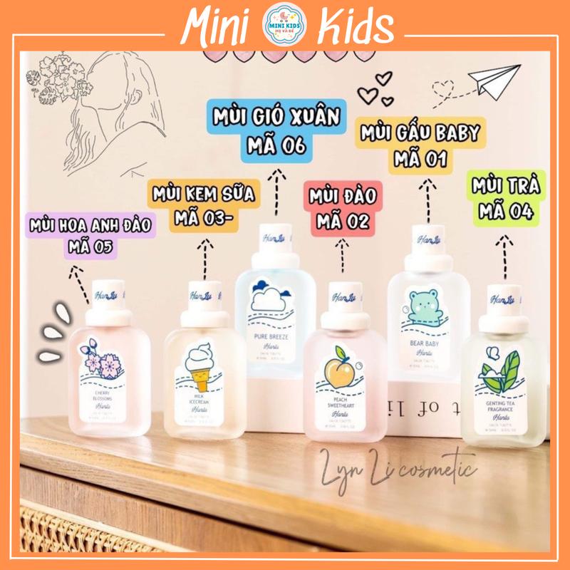 Nước Hoa Hanlu Xịt Thơm Quần Áo Cho Mẹ Và Bé Cho Bé