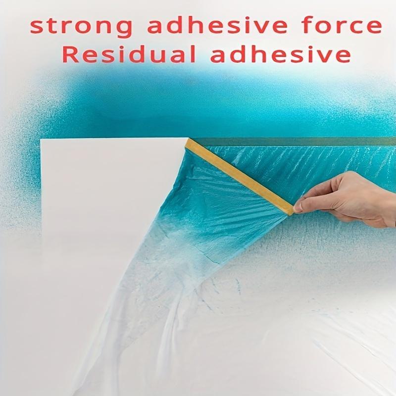 Self Adhesive Paint Masking Film, Car Paint Masking Film, Furniture & Home Decoration Dust Protective Film, Easy To Operate, Suitable for Craft Painting 6