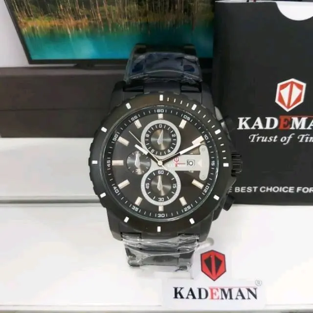 JAM TANGAN PRIA KADEMAN 6141C ORIGINAL GARANSI 1TH Watches 4