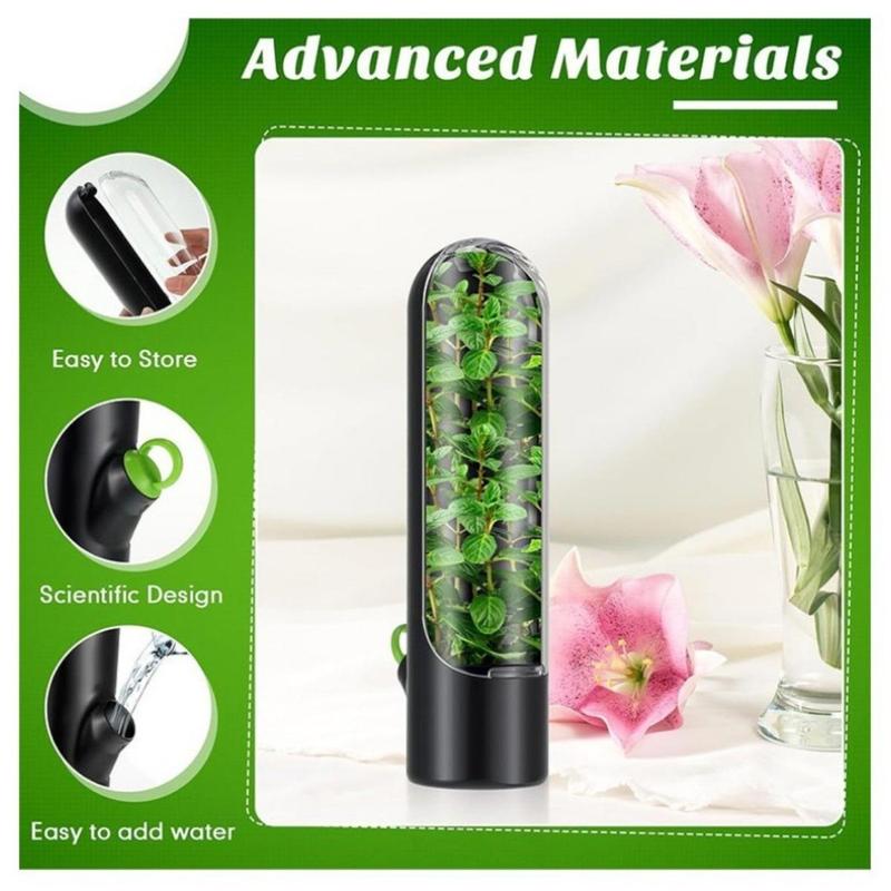 Wadah Tempat Penyimpan Sayur/Herb Storage Tempat Daun Bawang Seledri Kemangi Herb Keeper/Wadah Tempat Penyimpan Sayur/Refrigerator Container Dapur 7