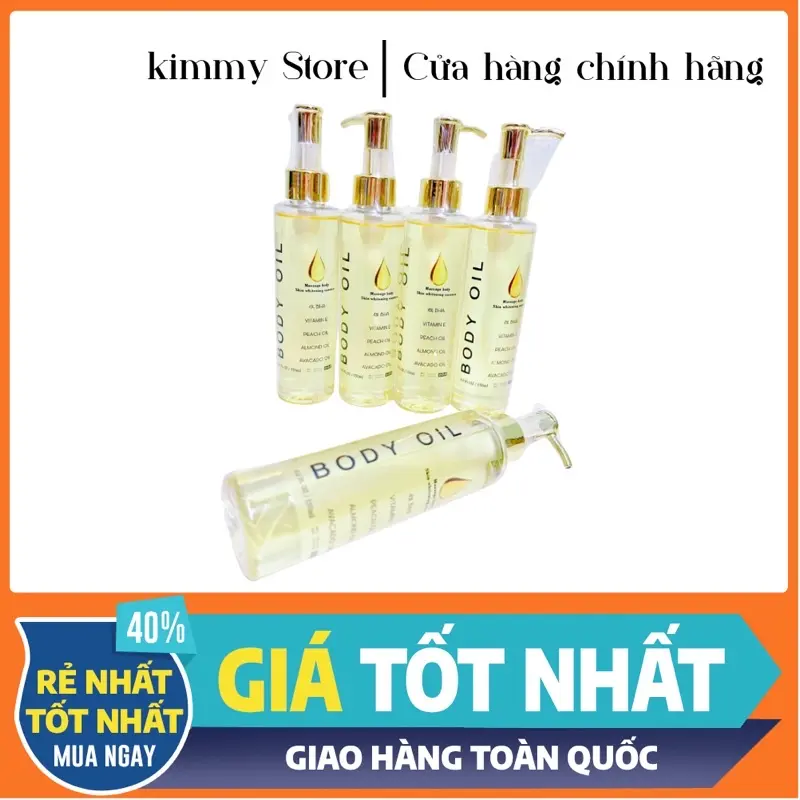 Body oil 4% BHA - dầu dưỡng da body chai 150ml 2