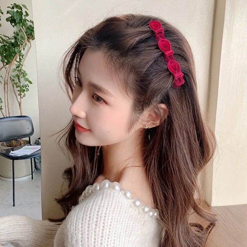 jepit rambut poni korea Harian